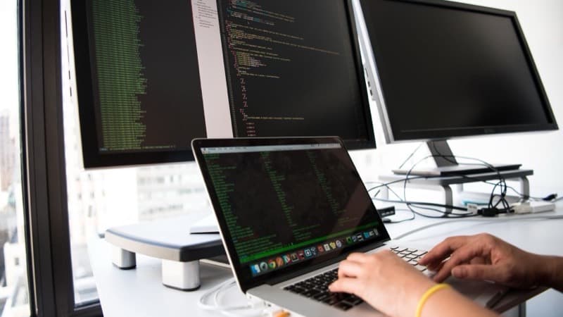 Software engineering workspace at Safe Web Control